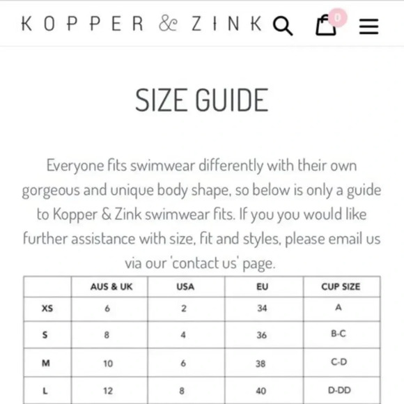 NWT Kopper & Zink Black Hugo Bikini Bottoms - Picture 4 of 5